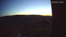 Panorama západ