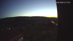 Panorama západ