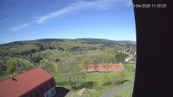 Panorama západ