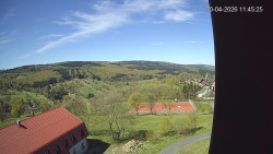 Panorama západ