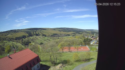 Panorama západ