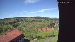 Panorama západ