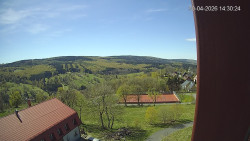 Panorama západ