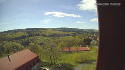 Panorama západ