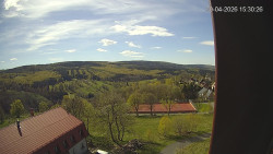Panorama západ