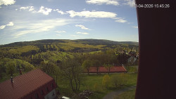 Panorama západ
