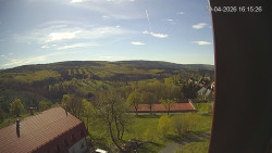 Panorama západ