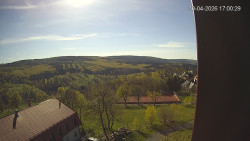 Panorama západ