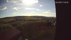 Panorama západ