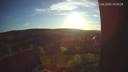 Panorama západ