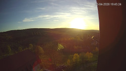 Panorama západ