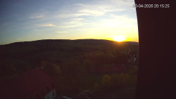 Panorama západ