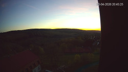 Panorama západ
