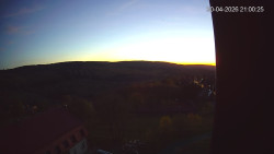 Panorama západ