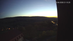 Panorama západ