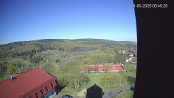 Panorama západ
