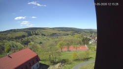 Panorama západ