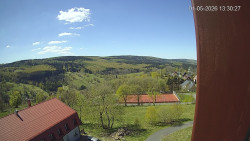 Panorama západ
