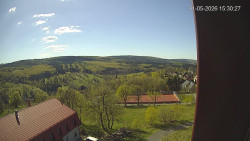 Panorama západ