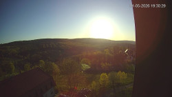 Panorama západ