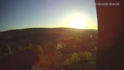 Panorama západ