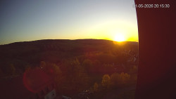 Panorama západ