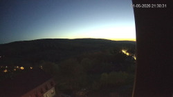 Panorama západ
