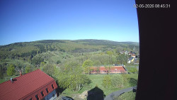 Panorama západ