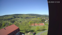 Panorama západ