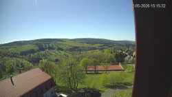 Panorama západ