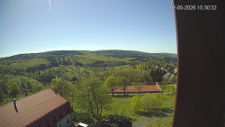 Panorama západ