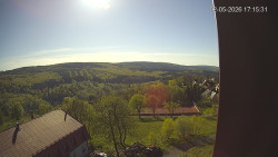 Panorama západ