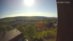 Panorama západ