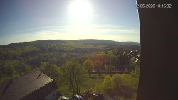 Panorama západ