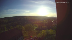 Panorama západ
