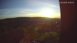 Panorama západ