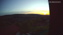 Panorama západ