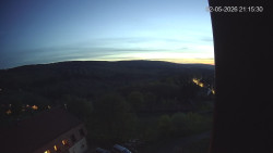 Panorama západ
