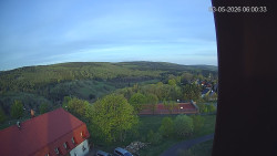 Panorama západ