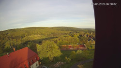 Panorama západ