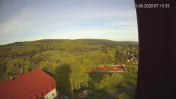 Panorama západ