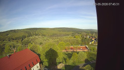 Panorama západ