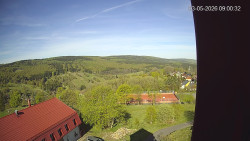 Panorama západ