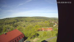 Panorama západ