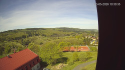Panorama západ