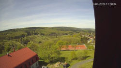 Panorama západ
