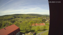 Panorama západ