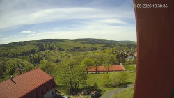 Panorama západ