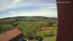 Panorama západ