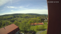 Panorama západ